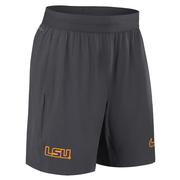 LSU Nike Dri-Fit Woven Sideline Shorts